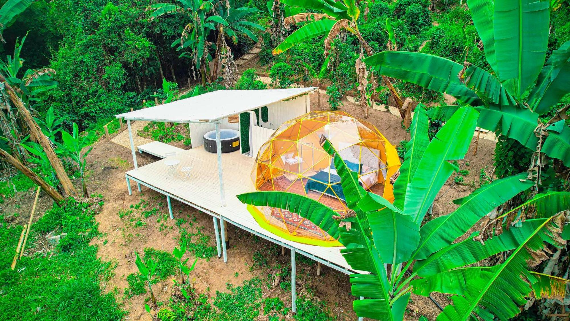 מלון סן פרנסיסקו Bajo El Cielo Glamping San Francisco מראה חיצוני תמונה