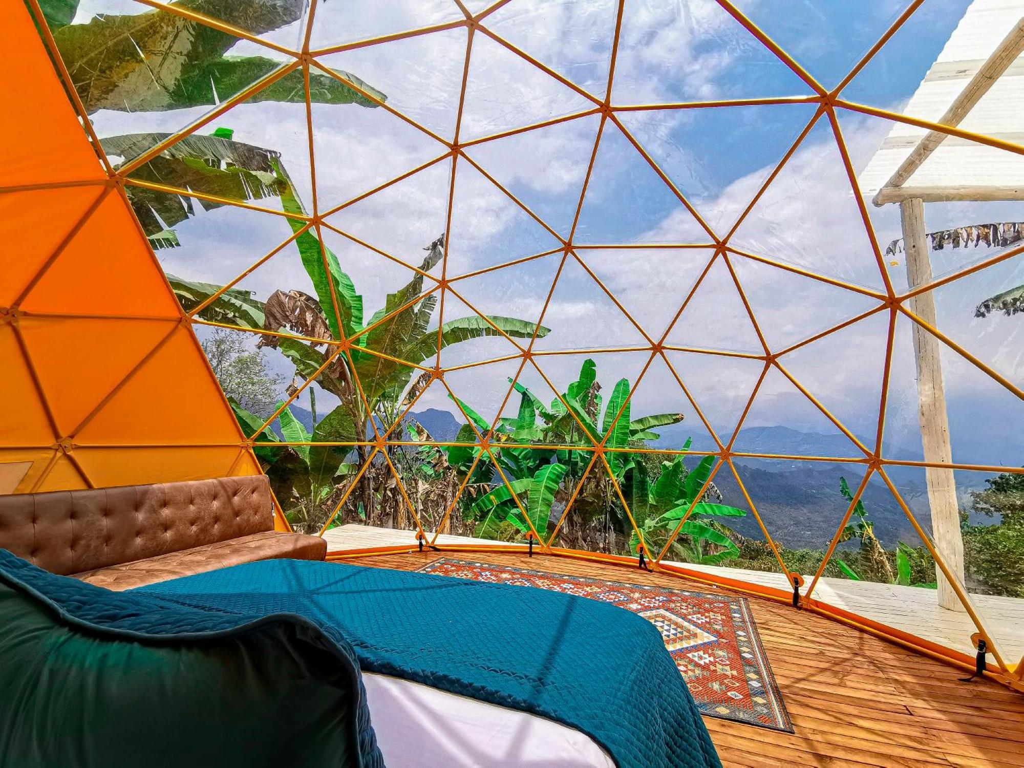 מלון סן פרנסיסקו Bajo El Cielo Glamping San Francisco מראה חיצוני תמונה